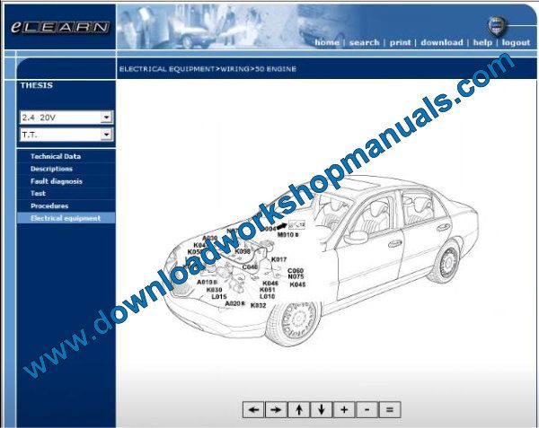 Lancia Thesis Wiring Diagrams